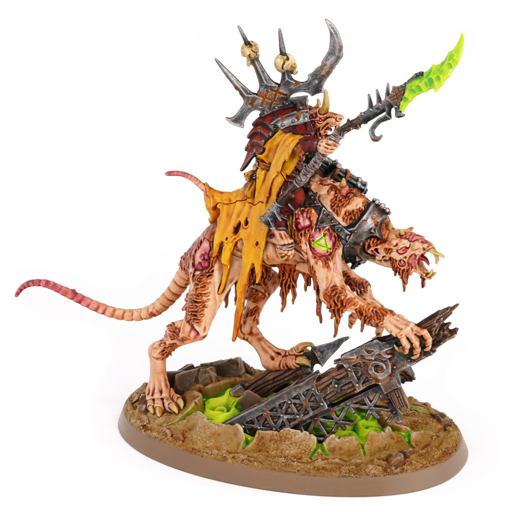 Skaven Clawlord on Gnaw-Beast