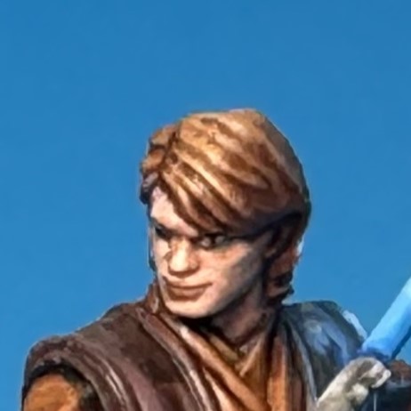 Anakin Skywalker painted for Star Wars: Shatterpoint. Credit: McBill