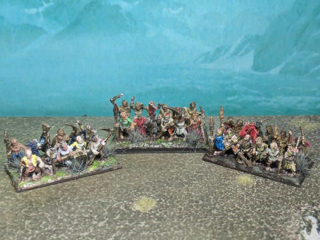 10mm Zombies for WMR, sculpts by Forest Dragon.