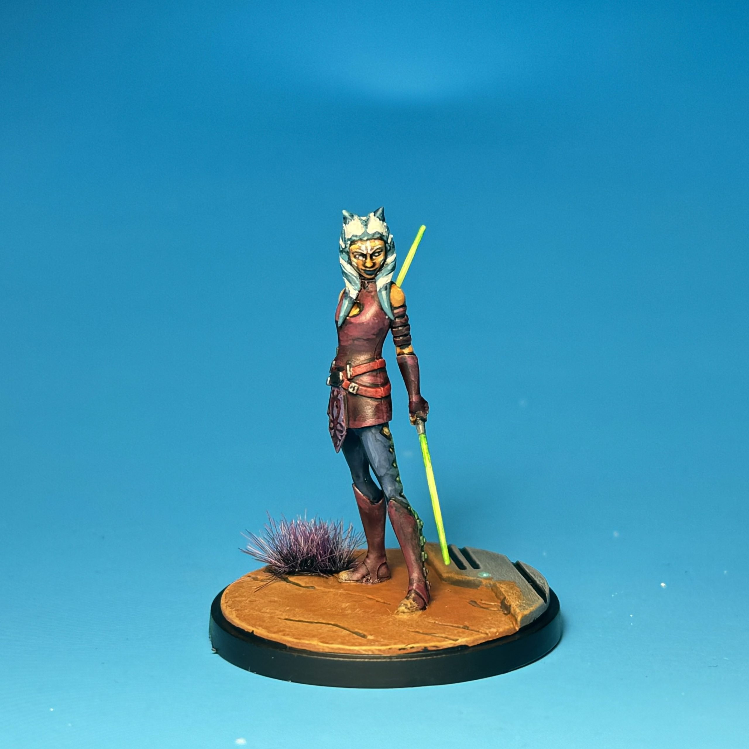 Ahsoka painted for Star Wars: Shatterpoint. Credit: McBill