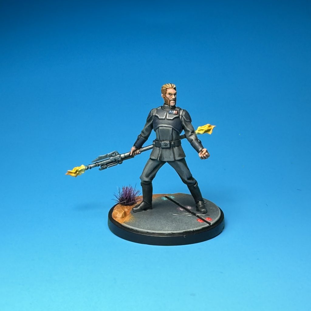 Agent Kallus painted for Star Wars: Shatterpoint. Credit: McBill