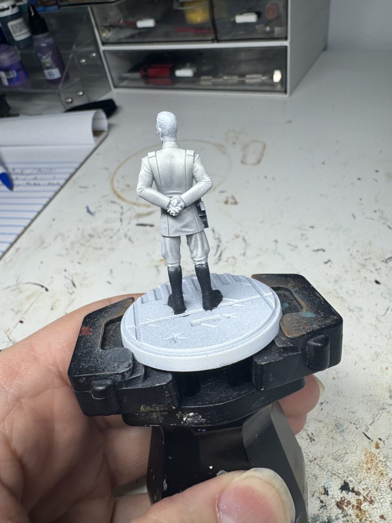 WIP Grand Admiral Thrawn for Star Wars: Shatterpoint. Credit: McBill