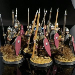 Byzantine levy with shields and spears. Credit: Mike Bettle-Shaffer