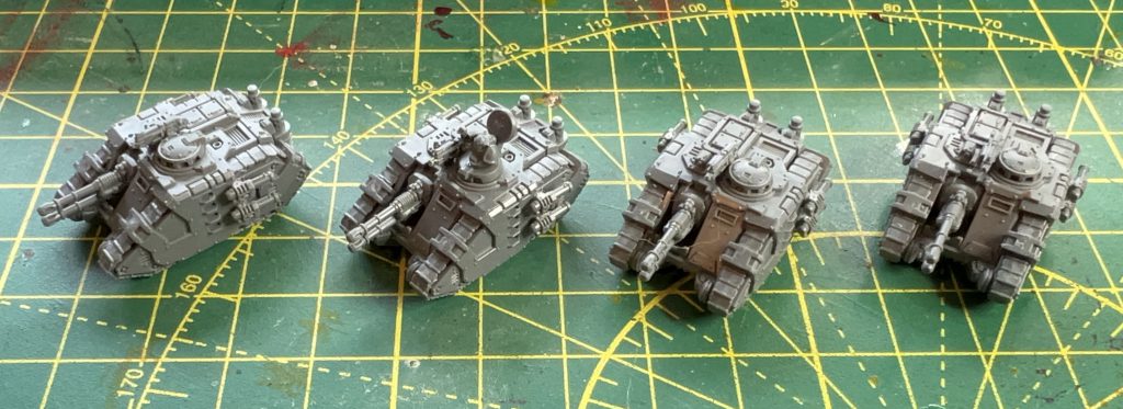 Legions Imperialis Sabres with Autocannons