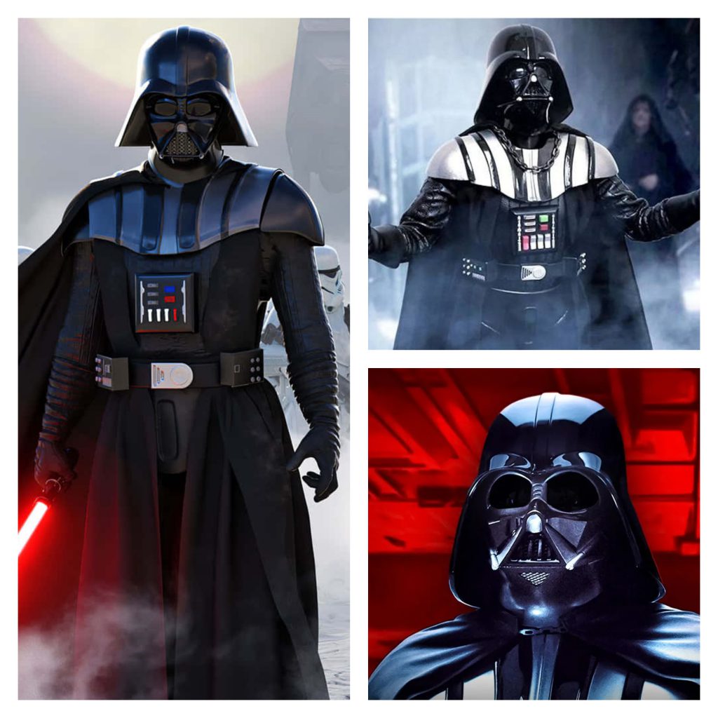 Vader reference photos