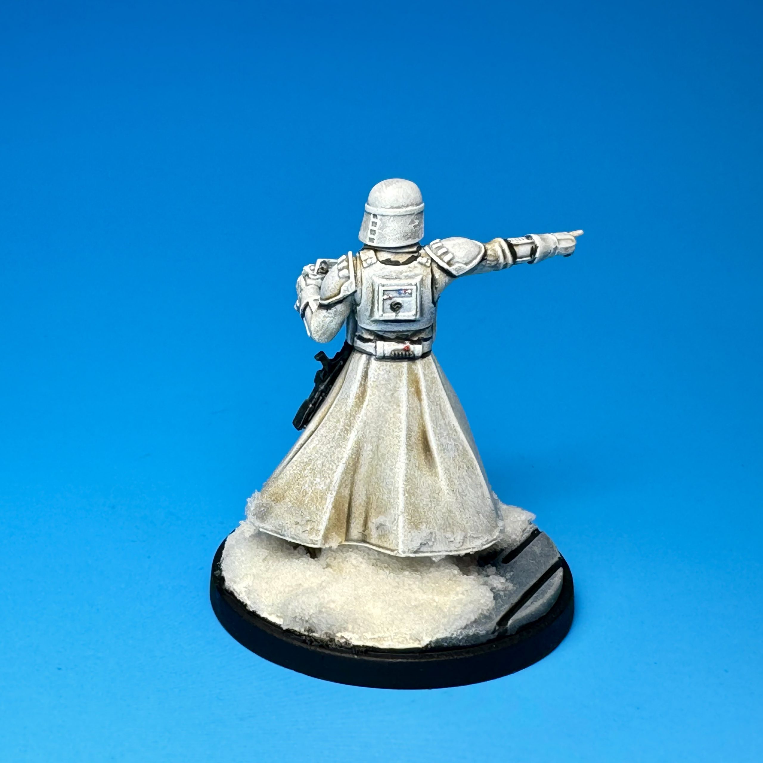 Snowtroopers painted for Star Wars: Shatterpoint. Credit: McBill