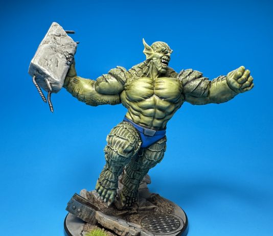 Abomination painted for Marvel: Crisis Protocol. Credit: McBill