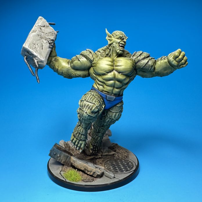 Abomination painted for Marvel: Crisis Protocol. Credit: McBill