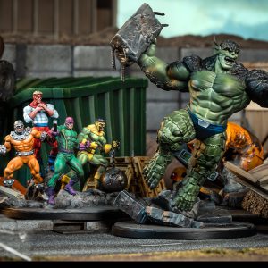 Abomination and Wrecking Crew for Marvel: Crisis Protocol. Credit: Atomic Mass Games