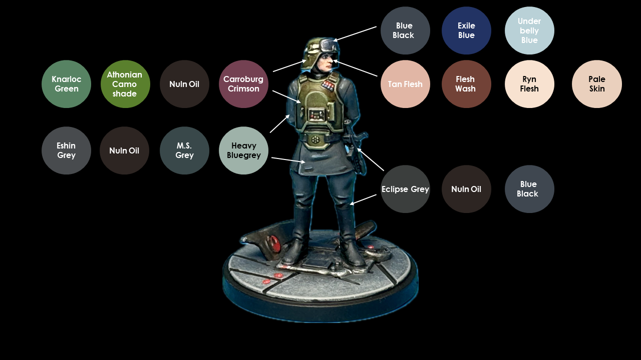 General Veers painting guide for Star Wars: Shatterpoint. Credit: McBill