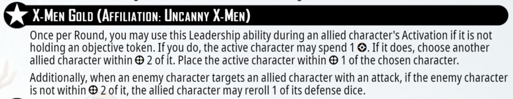 Storm leadership ability