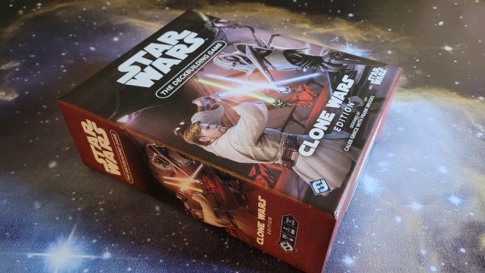 Star Wars Deckbuilding Game Clone Wars Edition box