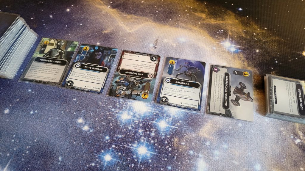 Star Wars Deckbuilding Game Galaxy row