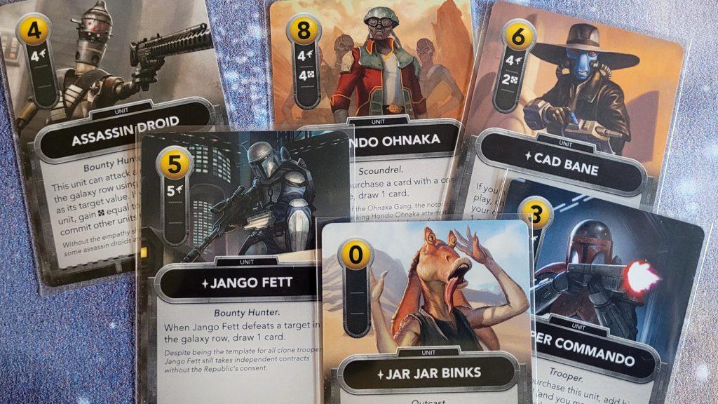 Star Wars Deckbuilding Game neutral cards