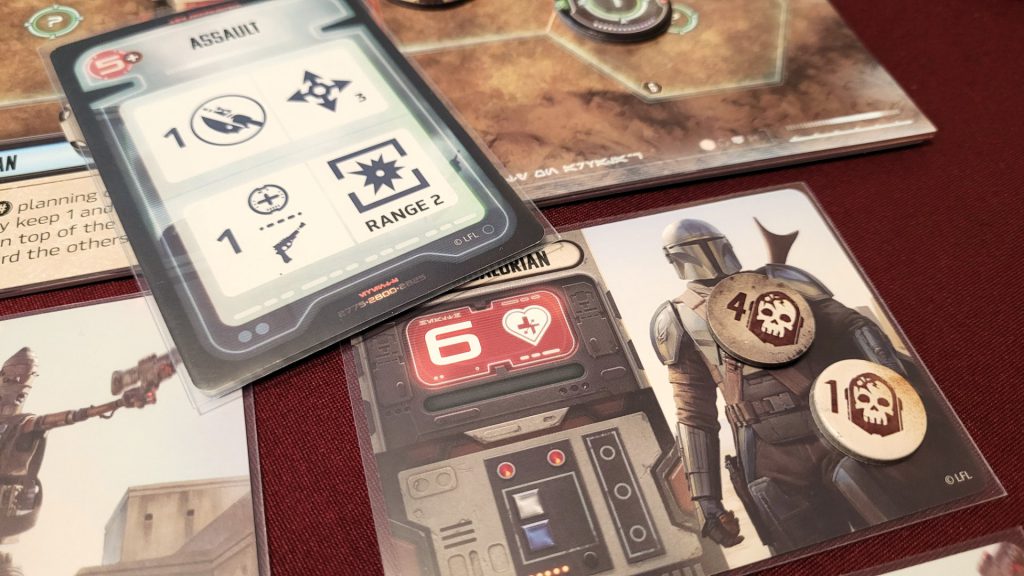 The Mandalorian Adventures board game