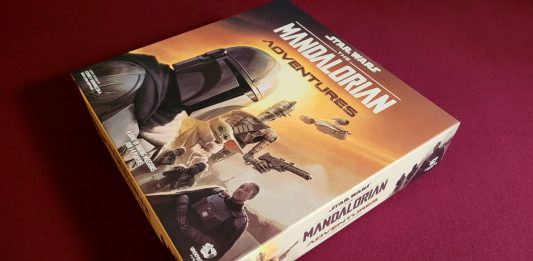 The Mandalorian Adventures game box