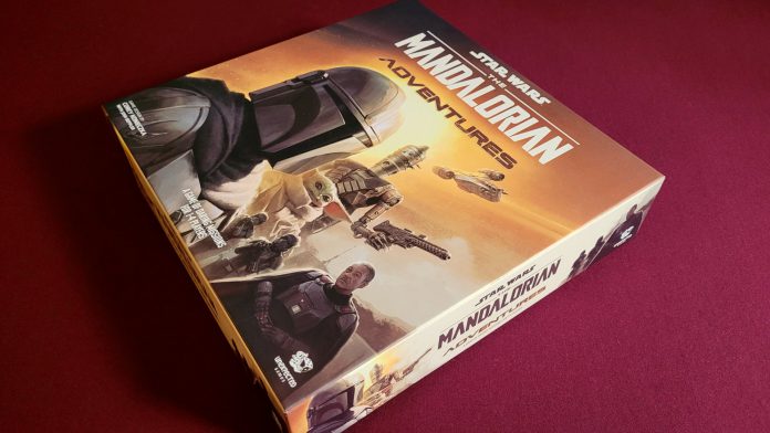 The Mandalorian Adventures game box