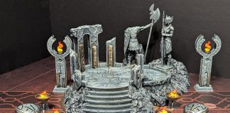 How to Paint Everything: Marvel Crisis Protocol – Asgardian Shrine Terrain Set
