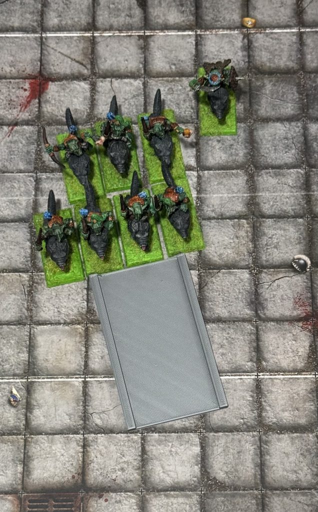 Charge into Skirmishers