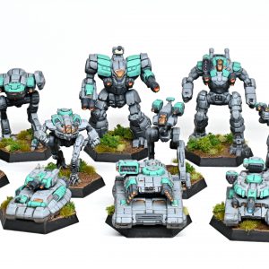 Lighter Mech Forces Group Shot