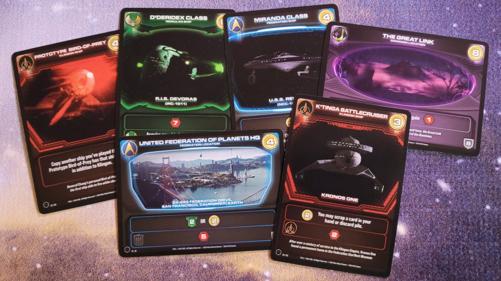 Star Trek Star Realms cards