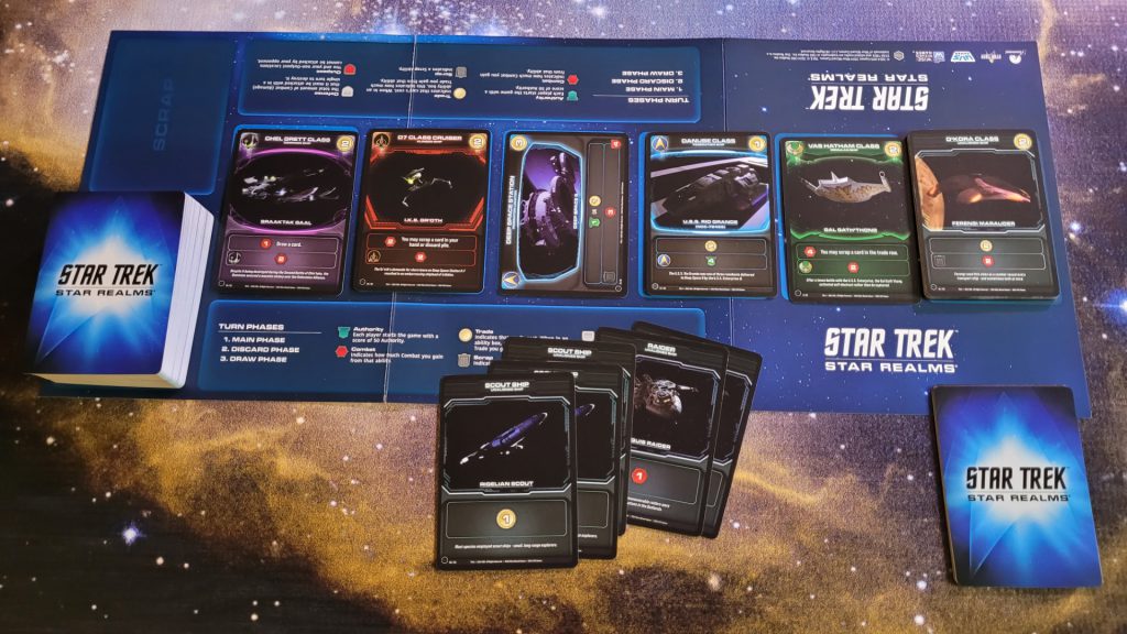 Star Trek Star Realms game setup