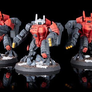 Crisis Fireknife Battlesuits with Missile Pods