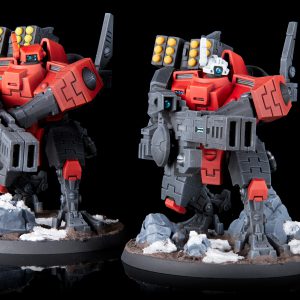 Broadside Battlesuits with Heavy Rail Rifles