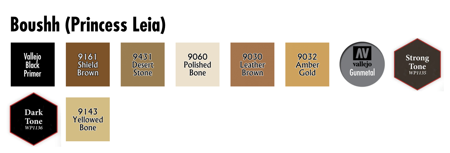 Shatterpoint Boushh colors