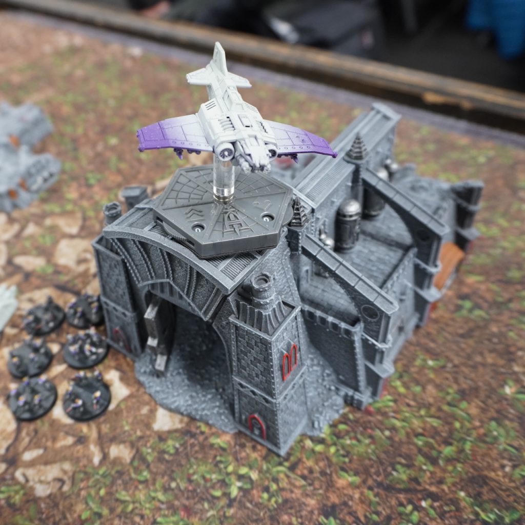 Bastion De Défense Civile Endommagé - Secteur Gothique : Mundus Imperialis, Figurine Gale Force Nine