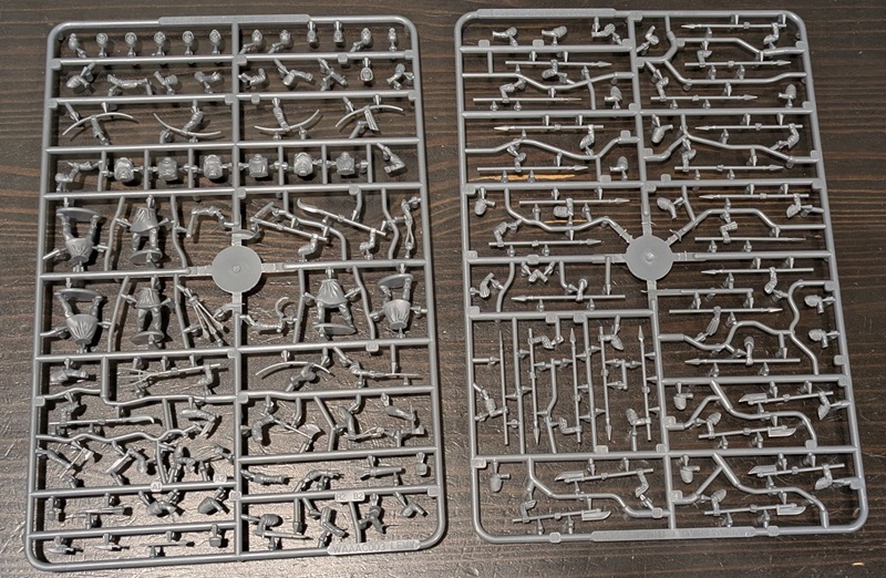 Wargames Atlantic Peasant Levy Sprues