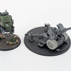 Artillery Team and Sentinel Size Comparison