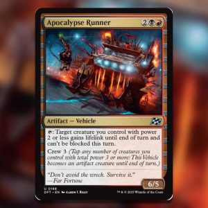 The Magic The Gathering card Apocalypse Runner