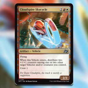 The Magic The Gathering card Cloudspire Skycycle.