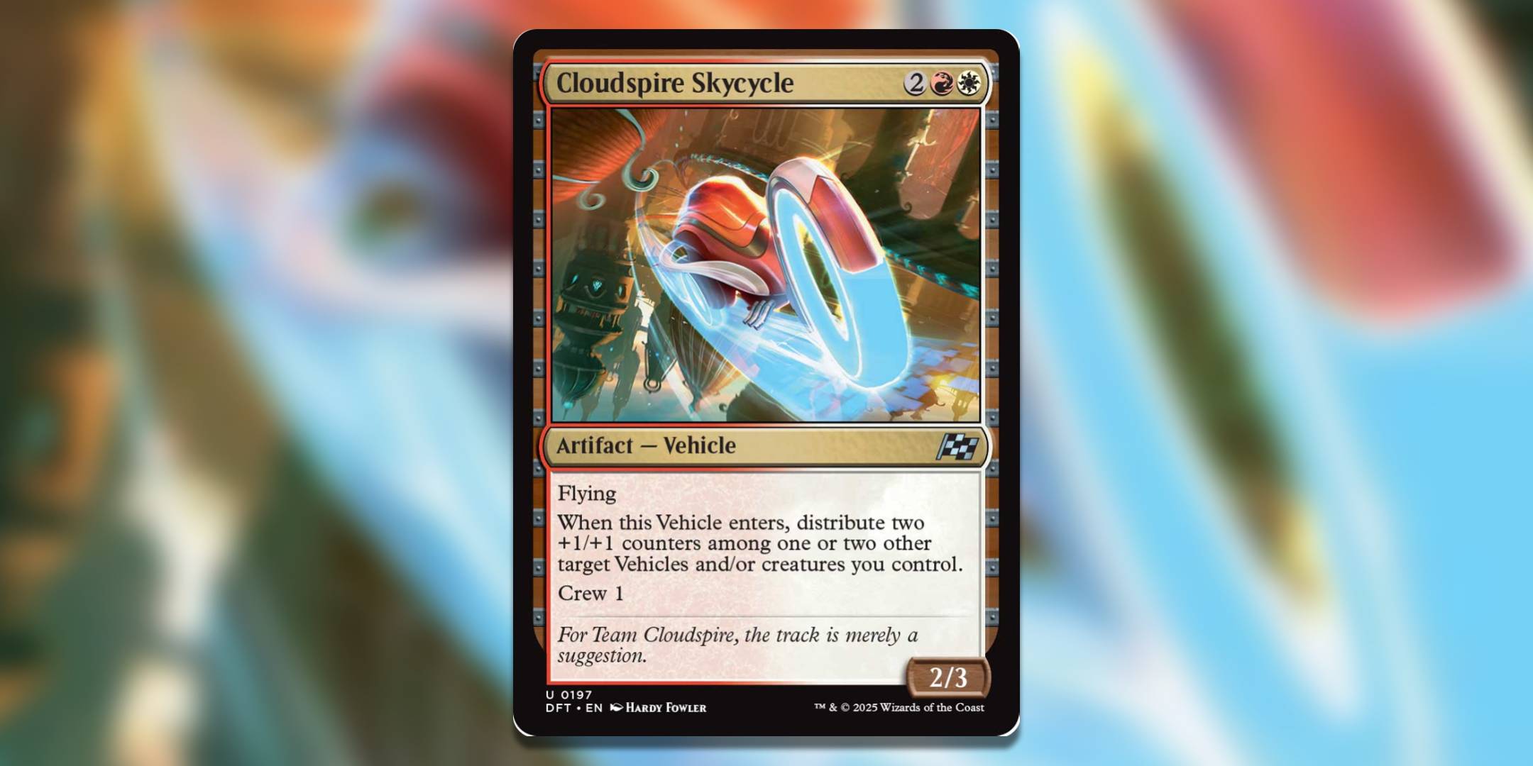 A first look at Magic: The Gathering's Aetherdrift.