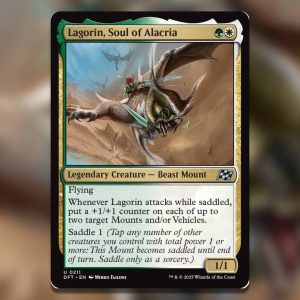 The Magic The Gathering card Lagorin, Soul of Alacria.