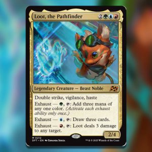 The Magic The Gathering card Loot the Pathfinder.