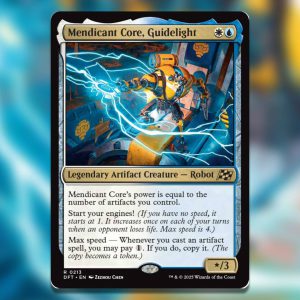 The Magic The Gathering card Mendicant Core, Guidelight.
