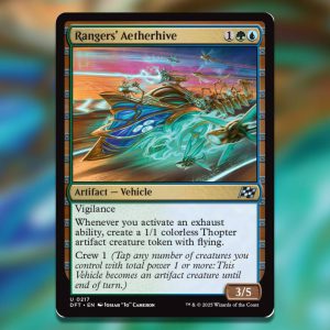 The Magic The Gathering card Rangers Aethergive.