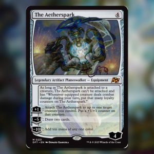 The Magic The Gathering card The Aetherspark.
