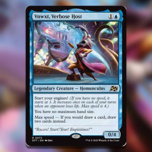 The Magic The Gathering card Vnwxt Verbose Host by Izzy.