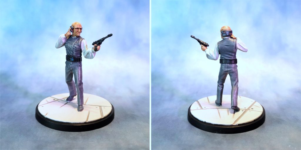 Lobot painted for Star Wars Shatterpoint