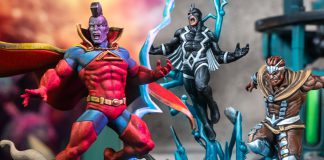 Gladiator and the Inhumans in Marvel Crisis Protocol