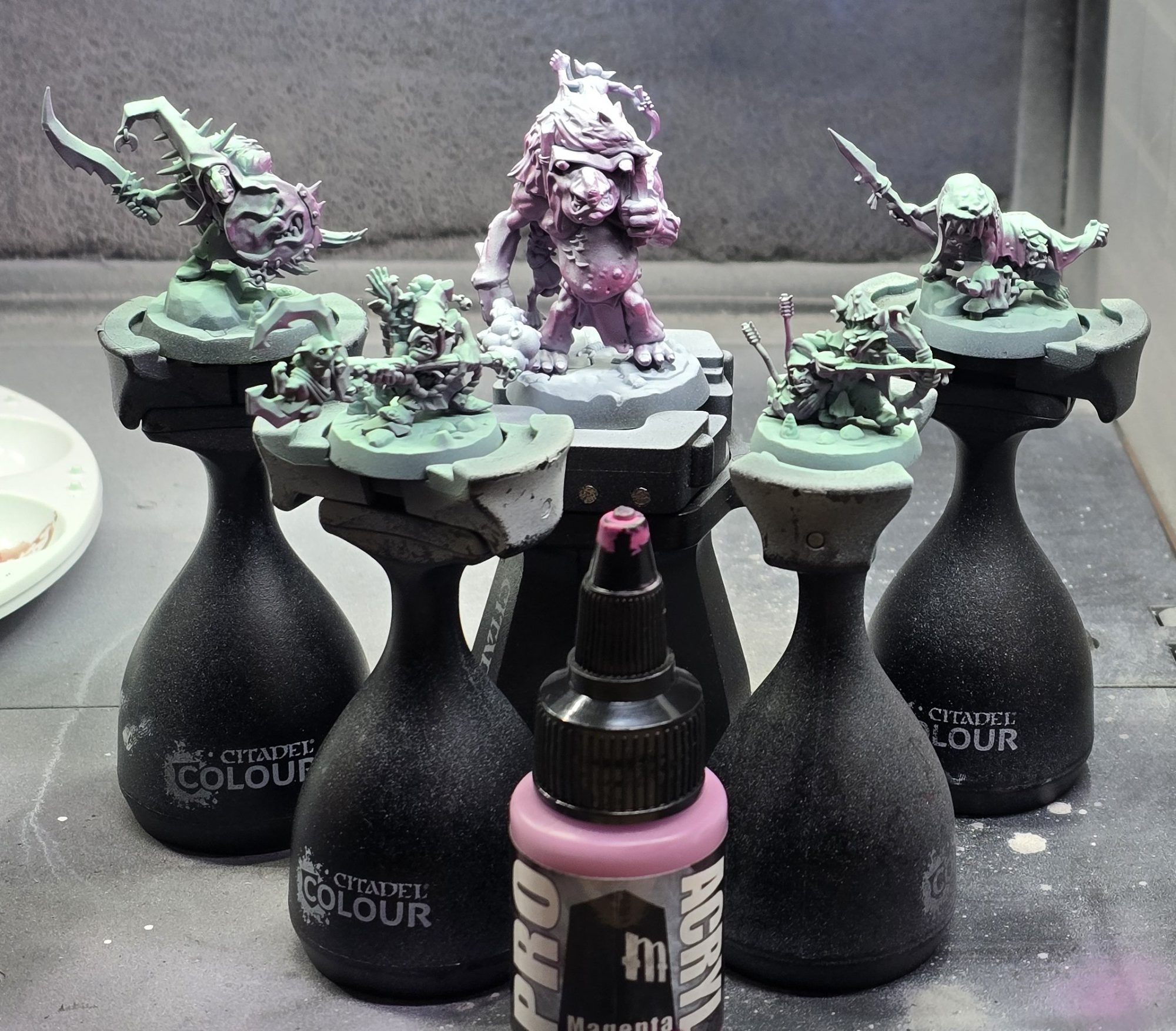 Warhammer Underworlds: Borgits Beastgrabbaz – Kompletter Warband Mit 5 Miniaturen & Karten