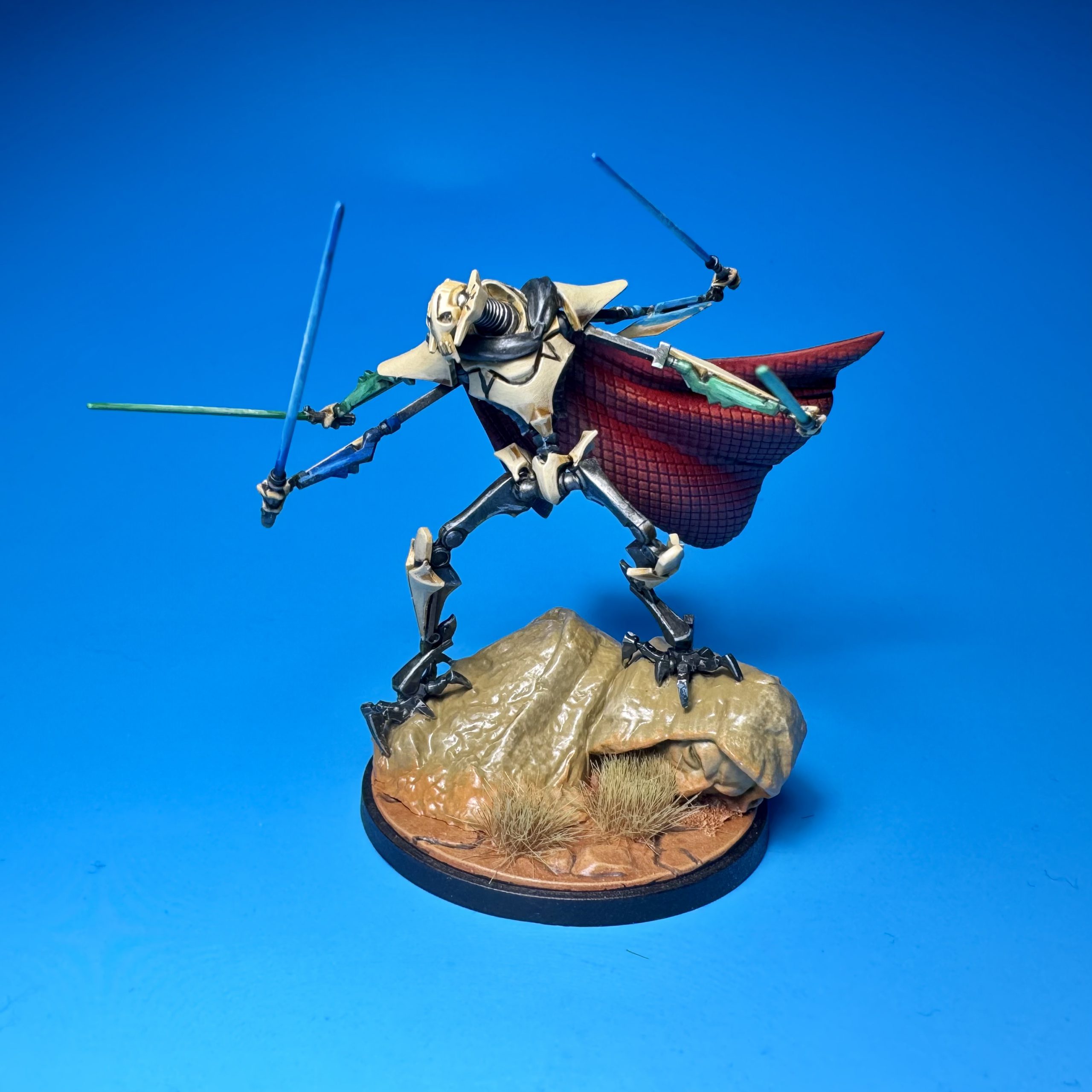 General Grievous painted for Star Wars: Shatterpoint. Credit: McWhat