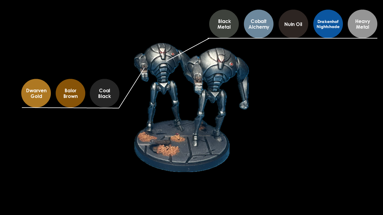 B2 Battle Droid HTPE image for Star Wars: Shatterpoint. Credit: McWhat