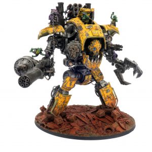 Gretchin Bad Moons Looted Imperial Knight (Gorkanaut)