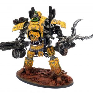 Ork Bad Moons looted Imperial Knight (Gorkanaut)