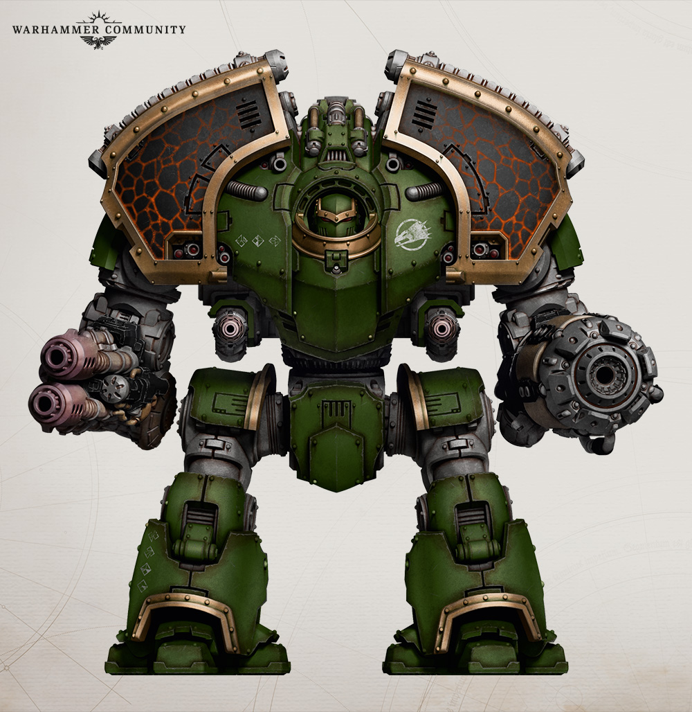 Saturnine Dreadnought Art - Credit Warhammer Community