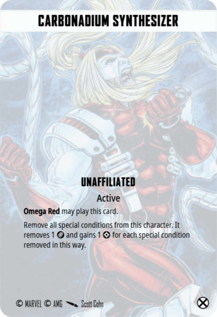 Carbonadium Synthesizer Team Tactics Card - MCP